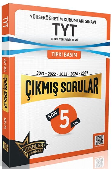 YKS TYT LİDERLER KARMASI SON 5 YIL ÇIKMIŞ2021-2025