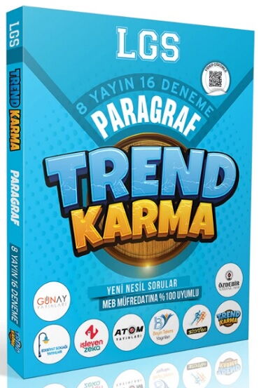 8.SINIF LGS PARAGRAF 8 YAYIN 16 DENEME TREND KARMA