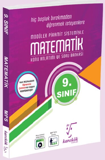 9.SINIF MATEMATİK KONU MPS 2 KİTAP SET