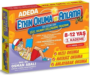 ETKİN OKUMA VE ANLAMA SETİ 2.KADEME 8-12 YAŞ