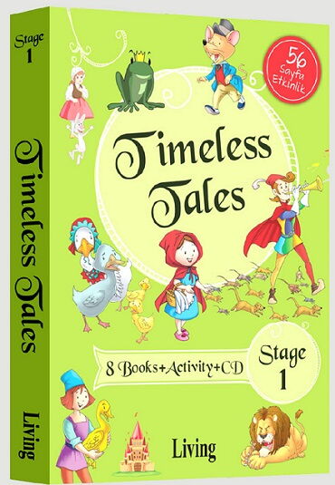 LİVİNG STAGE 1 TİMELESS TALES 8 BOOKS+ACTİVİTY+CD