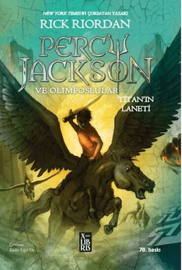 PERCY JACKSON VE OLİMPOSLULAR 3 TİTANIN LANETİ