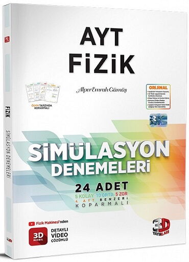 YKS AYT FİZİK 24 DENEME SİMİLASYON DENEME 