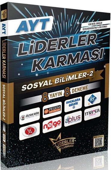 YKS AYT LİDERLER KARMASI SOSYAL BİLİMLER 2 DENEME 