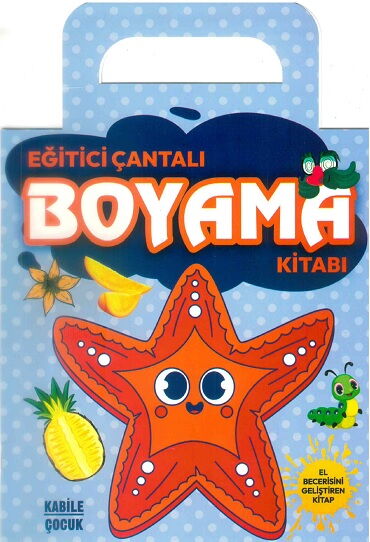 EĞİTİCİ ÇANTALI BOYAMALI