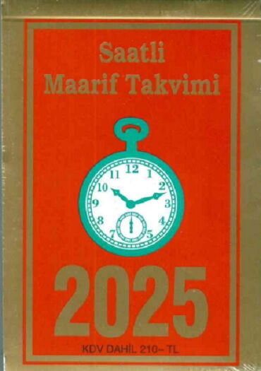 KÜÇÜK SAATLİ MAARİF TAKVİMİ 2025