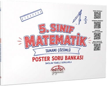 5.SINIF MATEMATİK SORU BANKASI POSTER