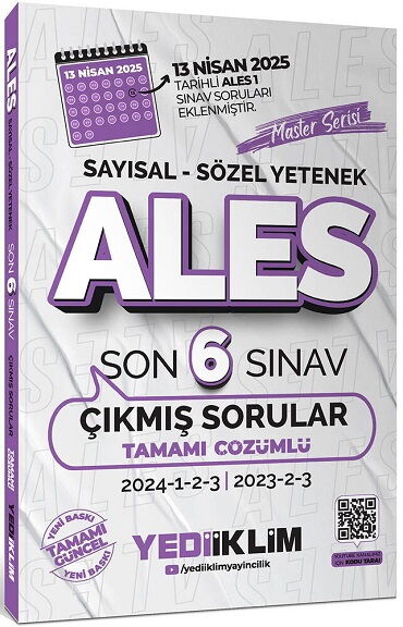 ALES SAYISAL SÖZEL 6 SINAV ÇIKMIŞ SORULAR 2026