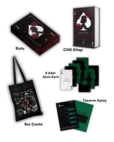 MAÇA KIZI 8 4.KİTAP ÖZEL KUTULU SET CİLTLİ