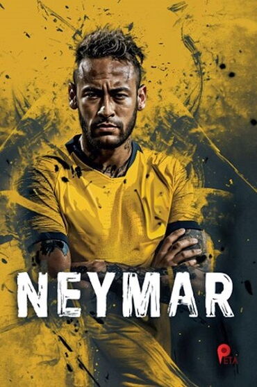 NEYMAR POSTER HEDİYELİ FUTBOLCU KİTABI