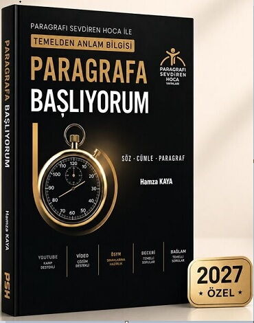 PARAGRAFA BAŞLIYORUM TEMELDEN ANLAM BİLGİSİ 2027
