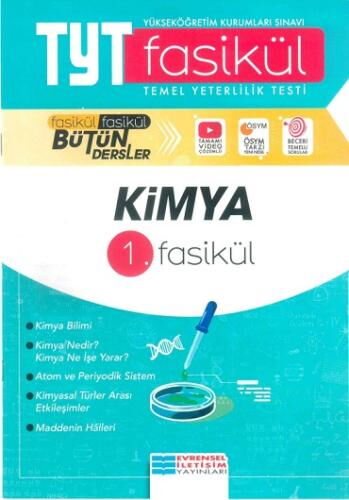 TYT KİMYA KONU ÖZT. SORU FASİKÜLÜ 1.FASİKÜL