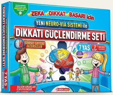 DİKKATİ GÜÇLENDİRME SETİ 7 YAŞ 1.SINIF