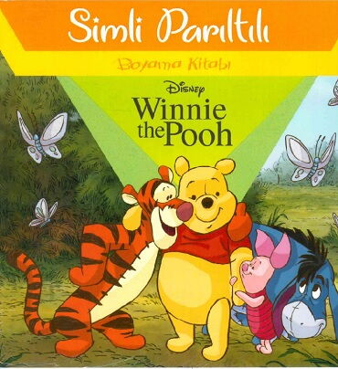 DİSNEY WINNIE THE POOH SİMLİ PARILTILI BOYAMA KİTA