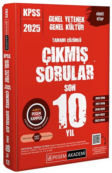 KPSS GENEL YETENEK ÇIKMIŞ SORULAR SON 10 YIL 2025
