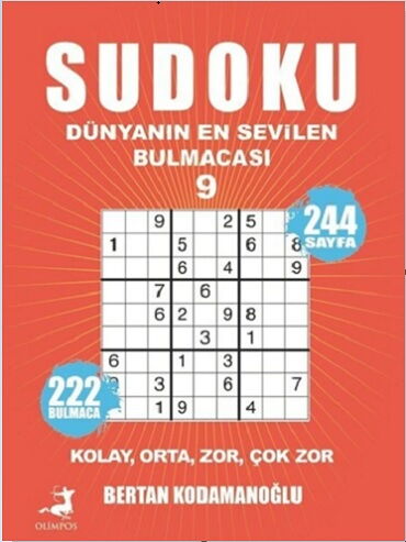 SUDOKU DÜNYANIN EN SEVİLEN BULMACASI 9