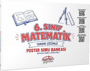 6.SINIF MATEMATİK SORU BANKASI POSTER