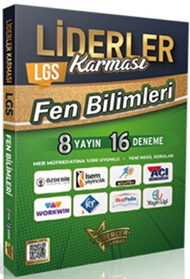 8.SINIF LGS LİDERLER KARMA. FEN B. 8 YAYIN 16 DEN.