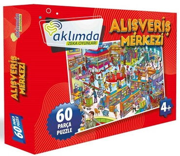 ALIŞ VERİŞ MERKEZ 60 PARÇA PUZZLE
