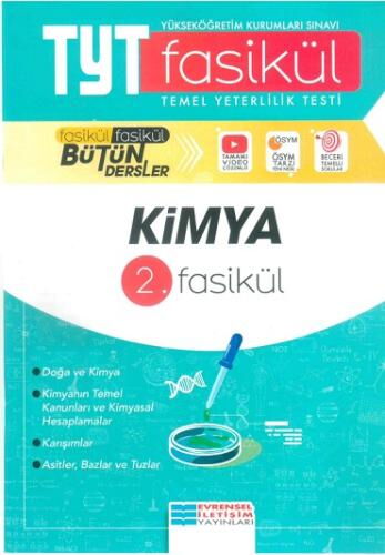 TYT KİMYA KONU ÖZT. SORU FASİKÜLÜ 2.FASİKÜL