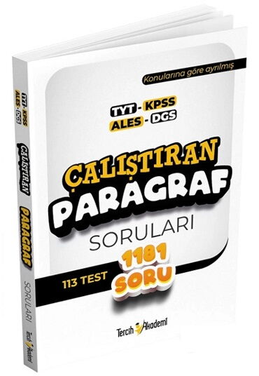 YKS TYT KPSS ALES DGS ÇALIŞTRAN PARAGRAF