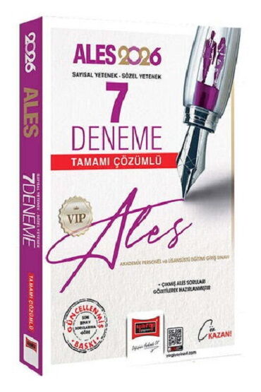 ALES SAYISAL SÖZEL VİP 7 DENEME 2026