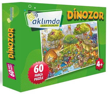 DİNOZOR 60 PARÇA PUZZLE