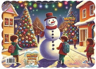 KARNE KILIFI YENİ YIL KARDAN ADAM