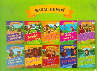 MASAL GEMİSİ HİKAYE 10 KİTAP 1.SINIF BÜYÜK BOY