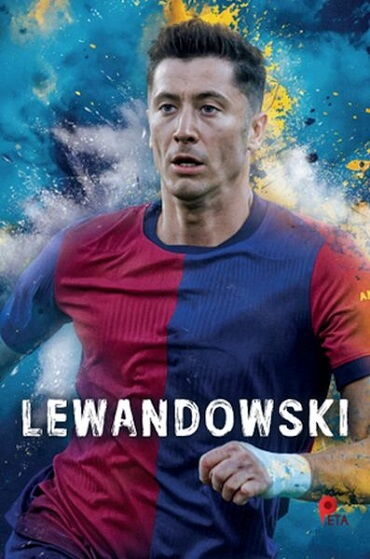 ROBERT LEWANDOWSKİ POSTER HEDİYELİ FUTBOLCU KİTABI