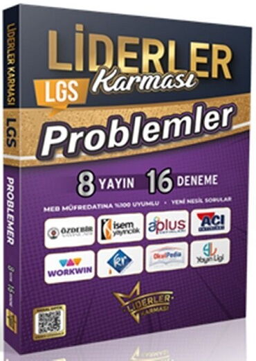 8.SINIF LGS LİDERLER KARMA. PROBLEM 8 YAYIN 16 DE.
