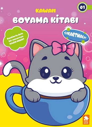 KAWAİİ BOYAMA KİTABI 1