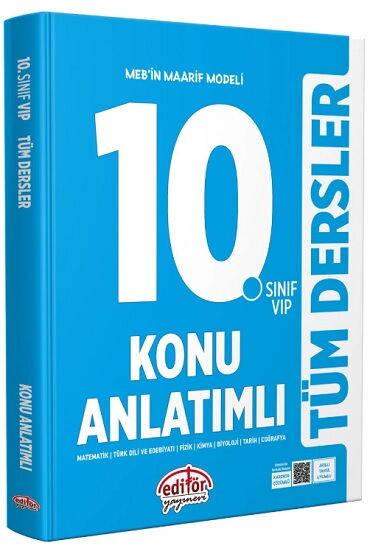 10.SINIF TÜM DERSLER KONU ANLATIM MAARİF MODEL 