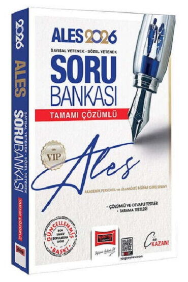 ALES SAYISAL SÖZEL VİP SORU BANKASI 2026