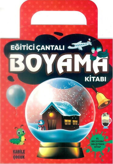 EĞİTİCİ ÇANTALI BOYAMALI