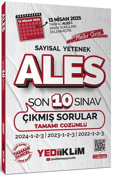 ALES SAYISAL YETENEK 10 SINAV ÇIKMIŞ SORULAR 2026