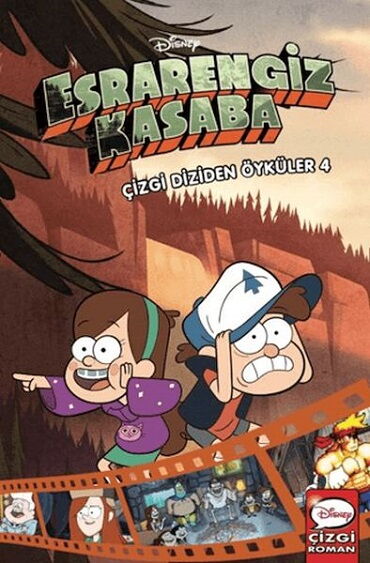 DİSNEY ESRARENGİZ KASABA ÇİZGİ DİZİDEN ÖYKÜLER 4