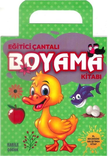 EĞİTİCİ ÇANTALI BOYAMALI