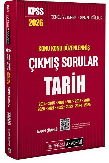 KPSS TARİH GENEL YETENEK GENEL KÜLTÜR ÇIKMIŞ SORU