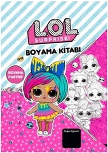 LOL SURPRISE BOYAMA PARTİSİ BOYAMA KİTABI