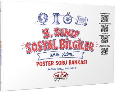 5.SINIF SOSYAL BİLGİLER SORU BANKASI POSTER