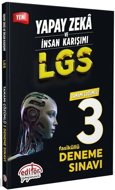8.SINIF LGS YAPAY ZEKA VE İNSAN KARIŞIMI 3 DENEME