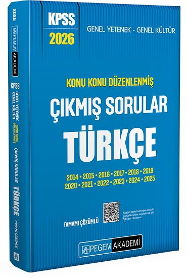 KPSS TÜRKÇE GENEL YETENEK GENEL KÜLTÜR ÇIKMIŞ SORU