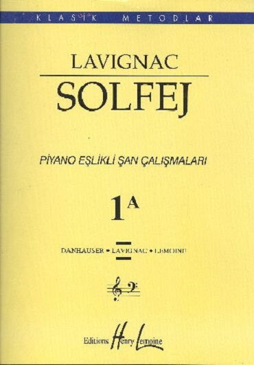LAVİGNAC SOLFEJ 1A PİYANO EŞLİKLİ ŞAN ÇALIŞMA BÜYÜ