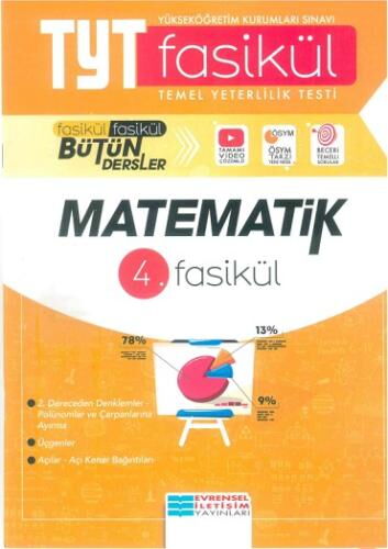 TYT MATEMATİK KONU ÖZT. SORU FASİKÜLÜ 4.FASİKÜL