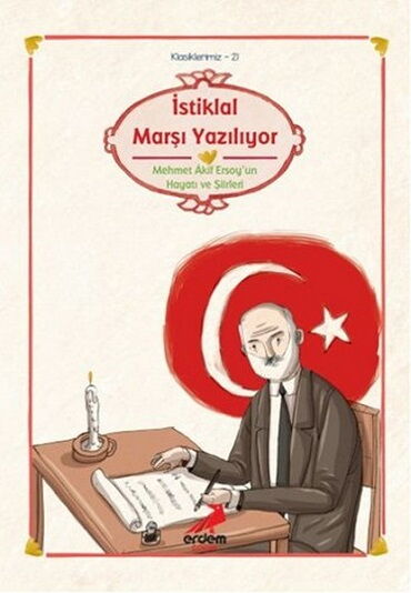İSTİKLAL MARŞI YAZILIYOR