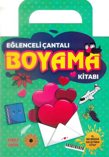 EĞLENCELİ ÇANTALI BOYAMALI