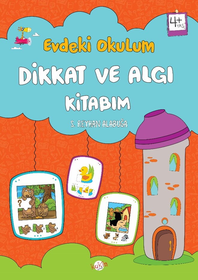 EVDEKİ OKULUM DİKKAT VE ALGI KİTABIM 4+YAŞ