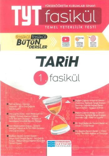 TYT TARİH KONU ÖZT. SORU FASİKÜLÜ 1.FASİKÜL