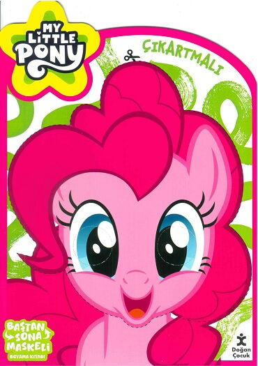 MY LİTTLE PONY BAŞTAN SONA MASKELİ ÇIKARTMALI BOYA
